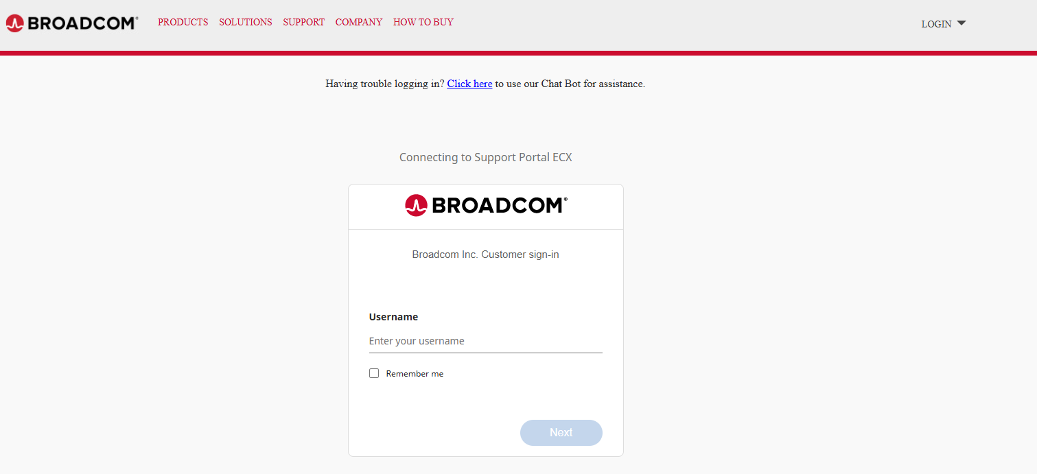 Broadcom_Login_for_VMware_Pro